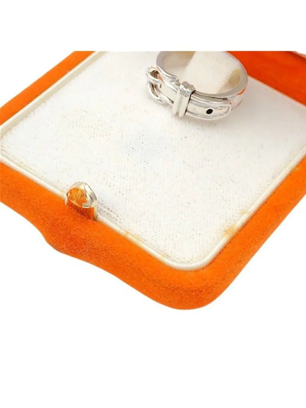Hermes Ceinture Belt Ring 925 Sterling Silver